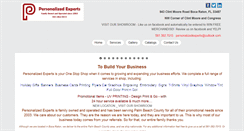 Desktop Screenshot of personalizedexperts.com